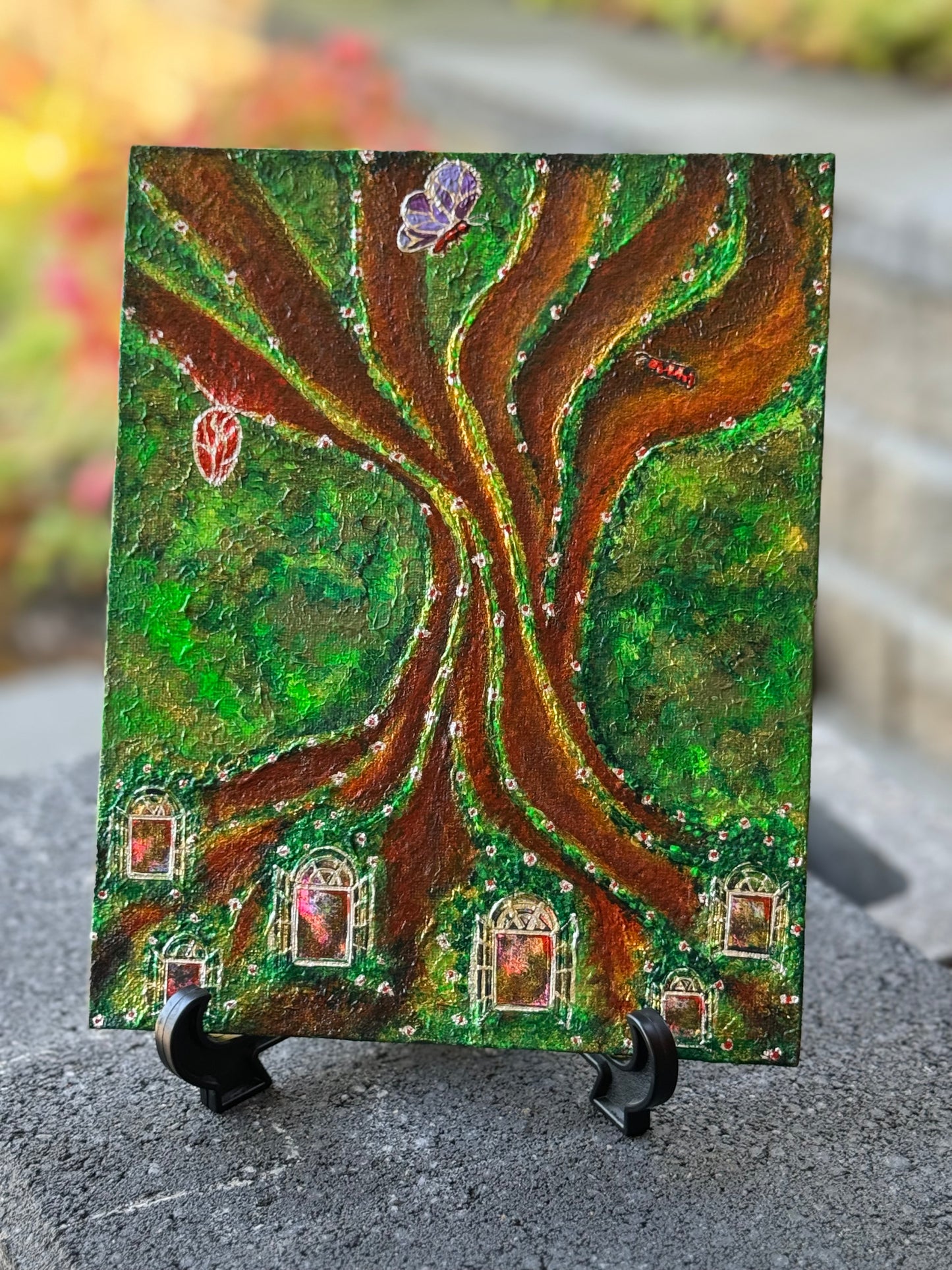 Which Way Home | Tree of Life | Painting 8x10 in on Canvas