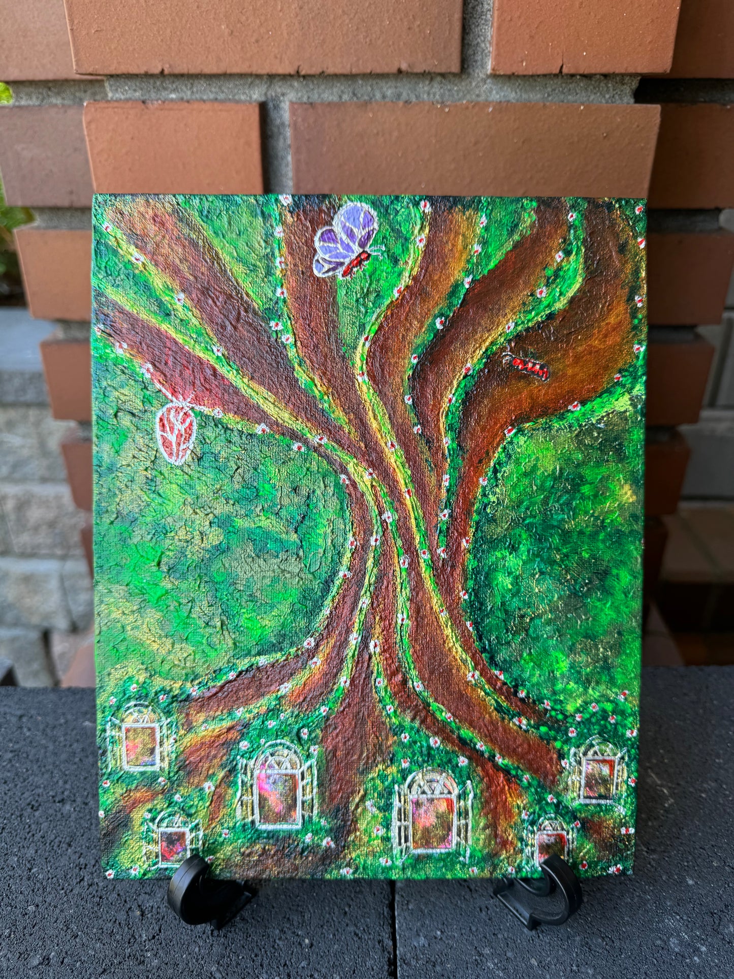 Which Way Home | Tree of Life | Painting 8x10 in on Canvas