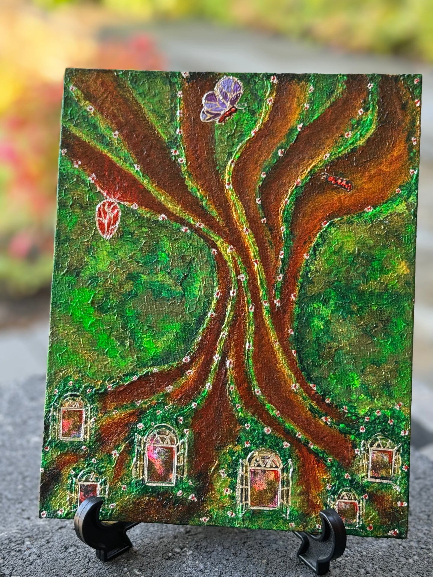 Which Way Home | Tree of Life | Painting 8x10 in on Canvas