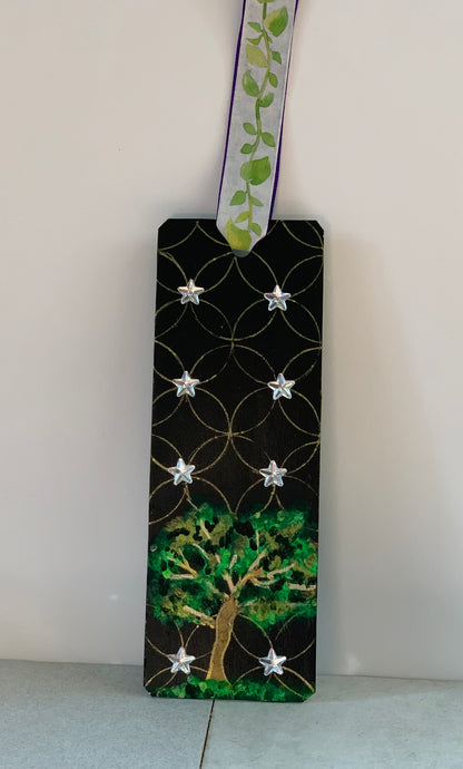 Tree Bookmark Painting