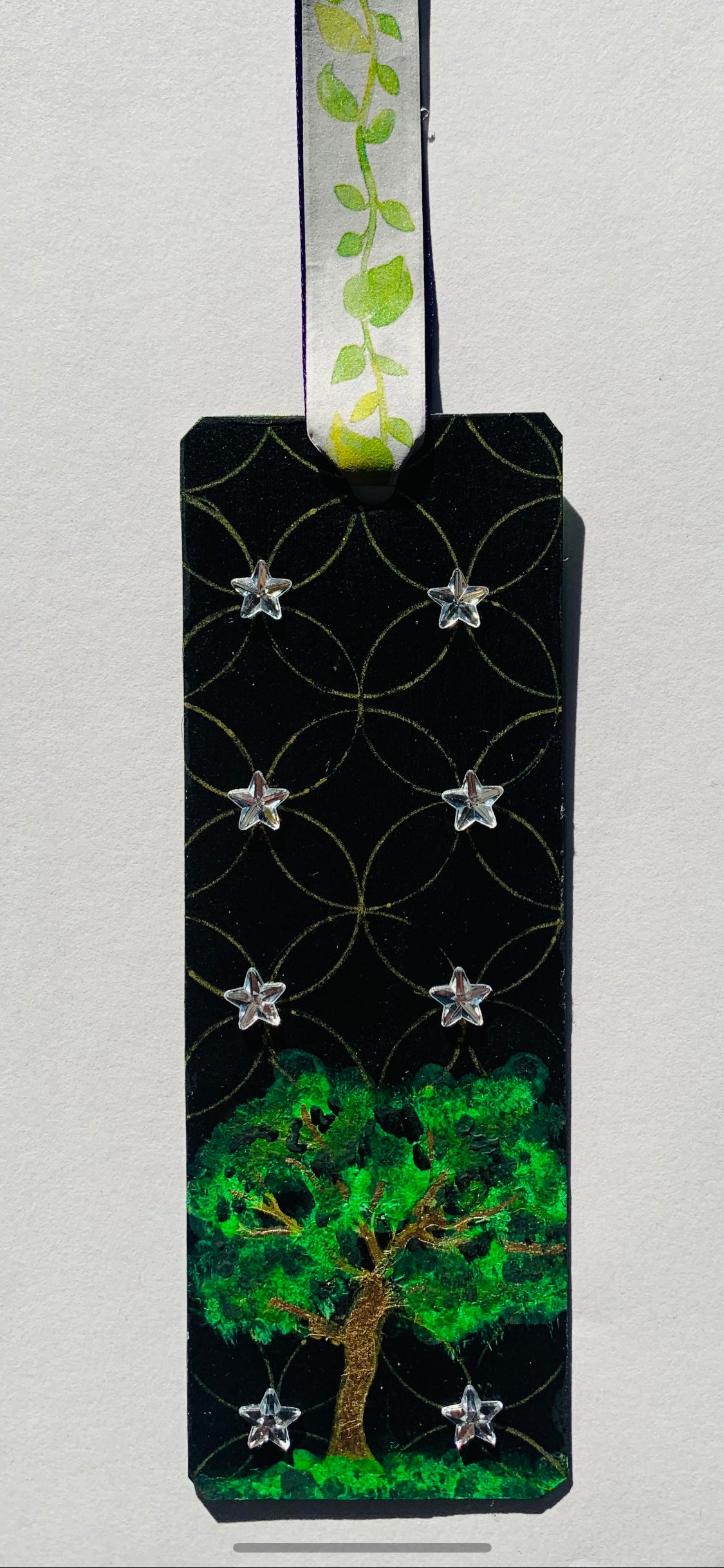 Tree Bookmark Painting