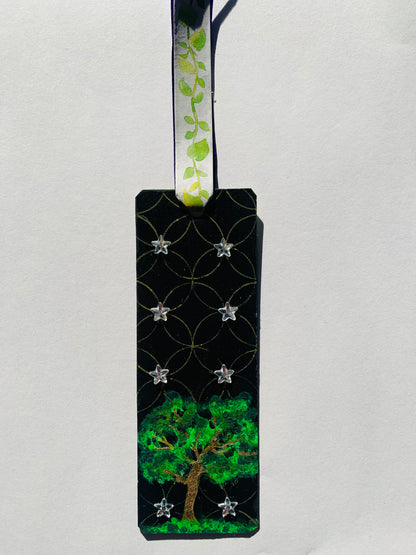 Tree Bookmark Painting